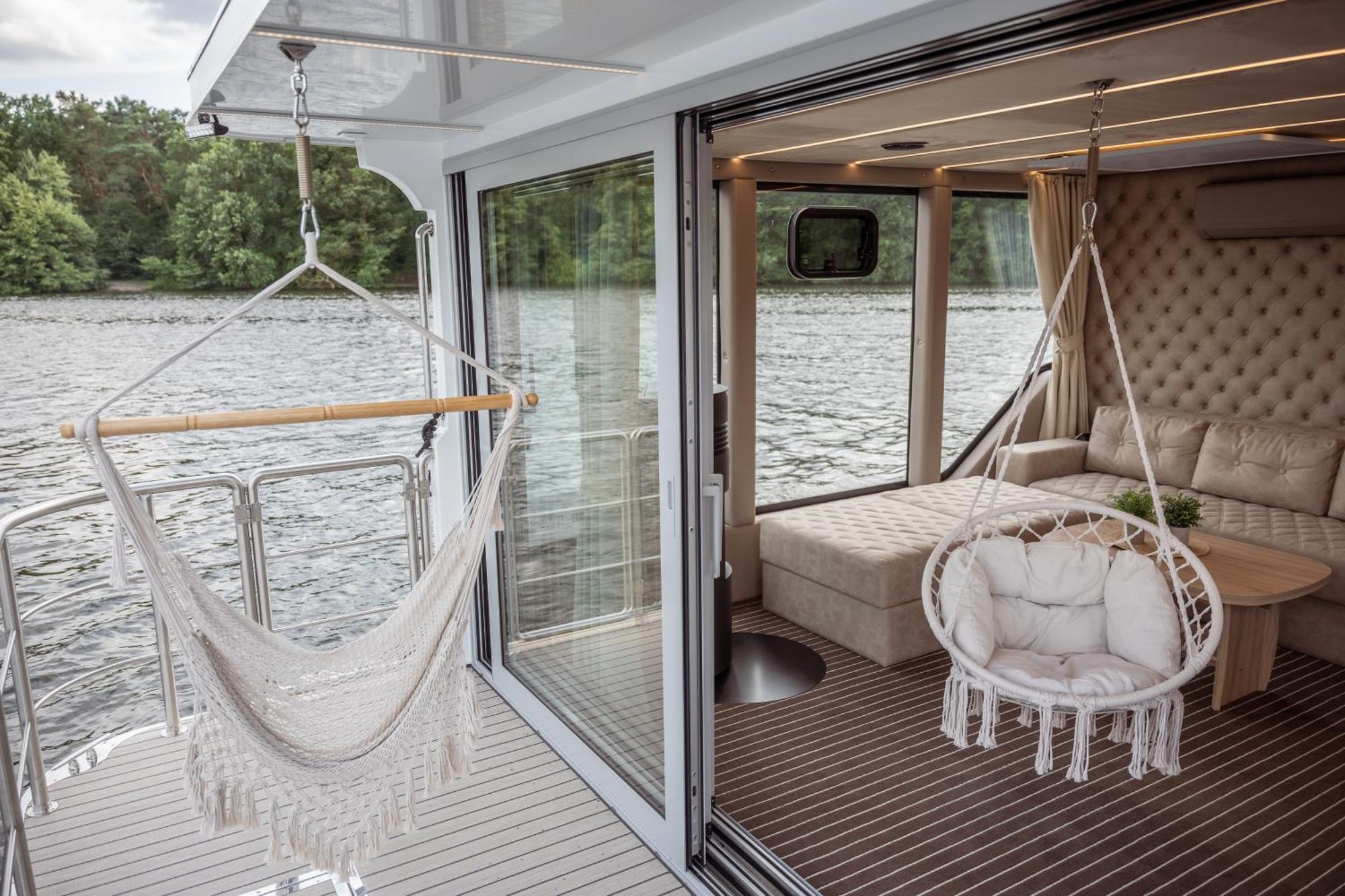 Nena Hausboot Hotel Berlijn Buitenkant foto
